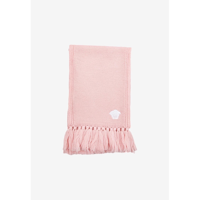 Boys Medusa Wool Scarf Pink S