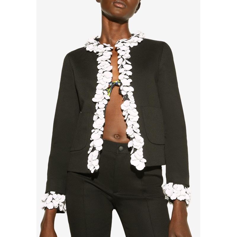 Sequin-Embellished Jacket Black wrtwit_IT 42