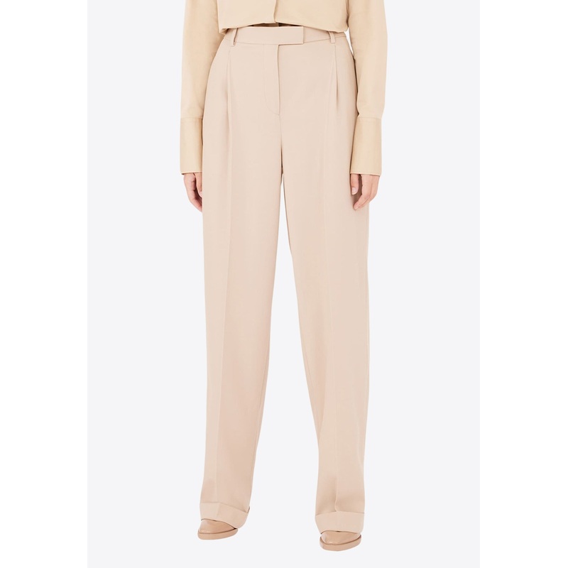Tailored Wool Pants Beige wrtwit_IT 38