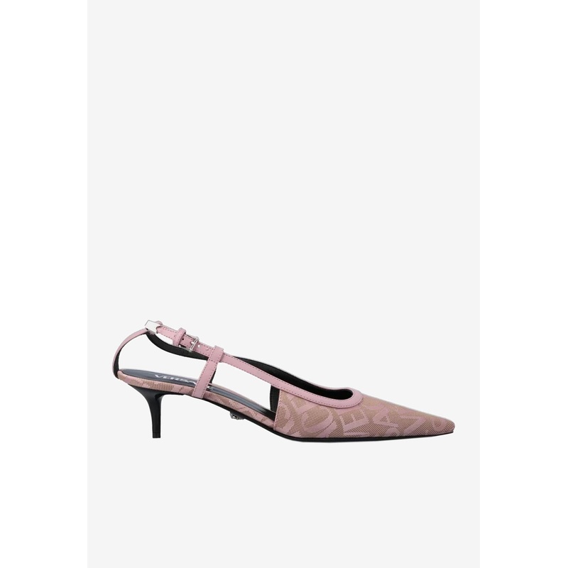 45 Logo Slingback Pumps Pink wshoeseu_EU 36