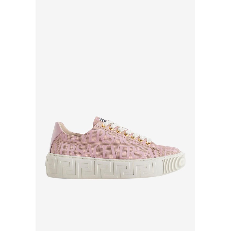 All-Over Logo Low-Top Sneakers Pink wshoeseu_EU 35