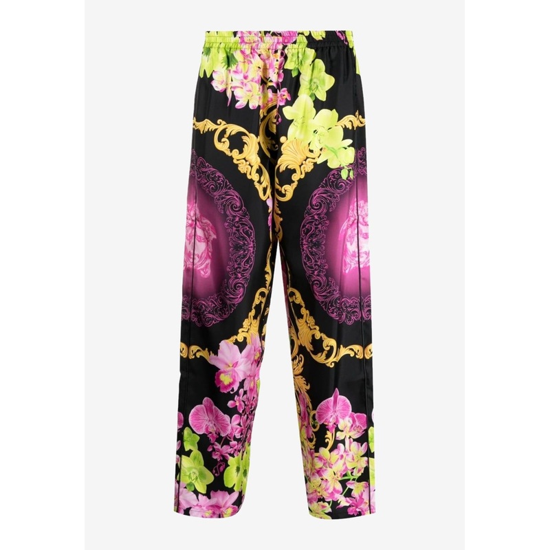 Floral Print PJ Pants Multicolor wrtwversacelingerie_1