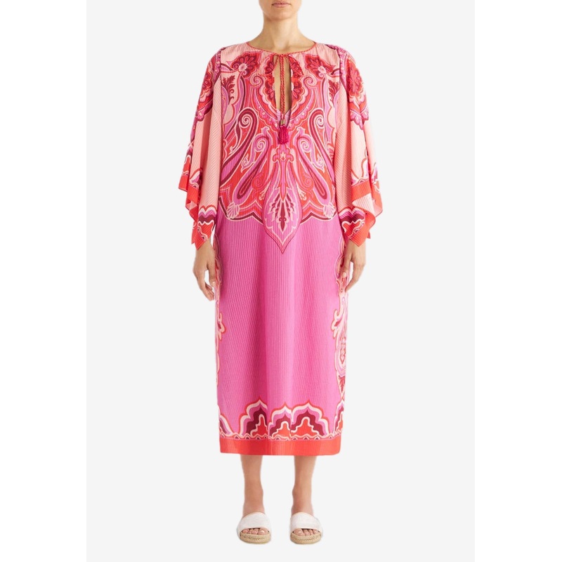 Floral Wave Kaftan Pink wrtwit_IT 40