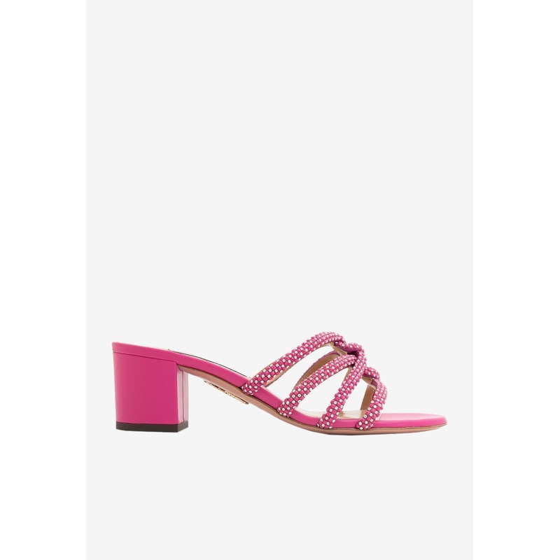 Moondust 50 Crystal Embellished Sandals Pink wshoeseu_EU 36