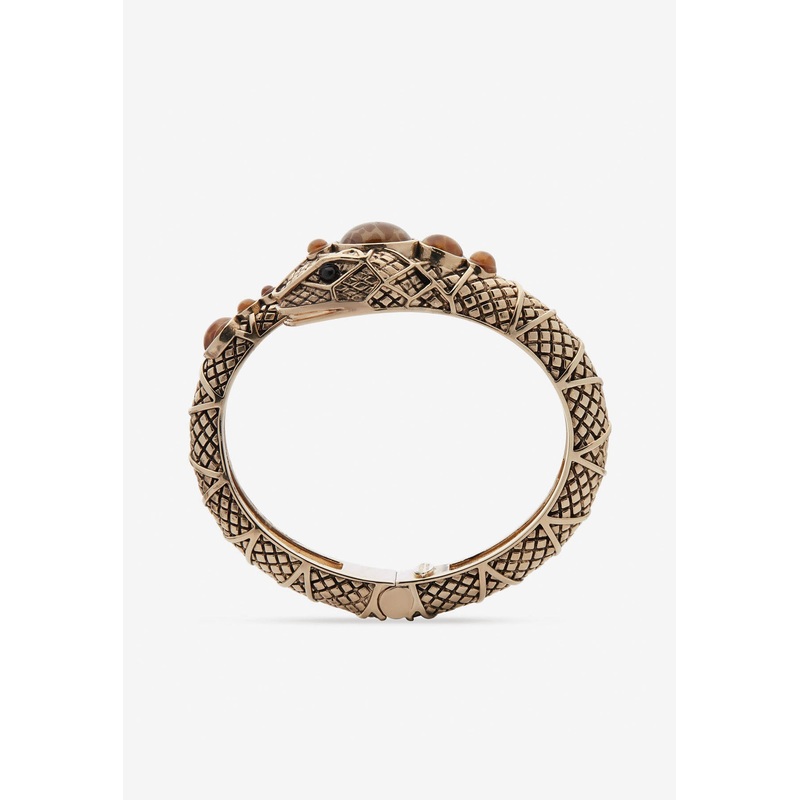 Serpente Bangle Bracelet Gold M
