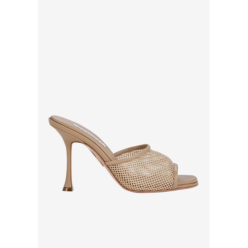 Violette 95 Mesh Mules Nude wshoeseu_EU 36