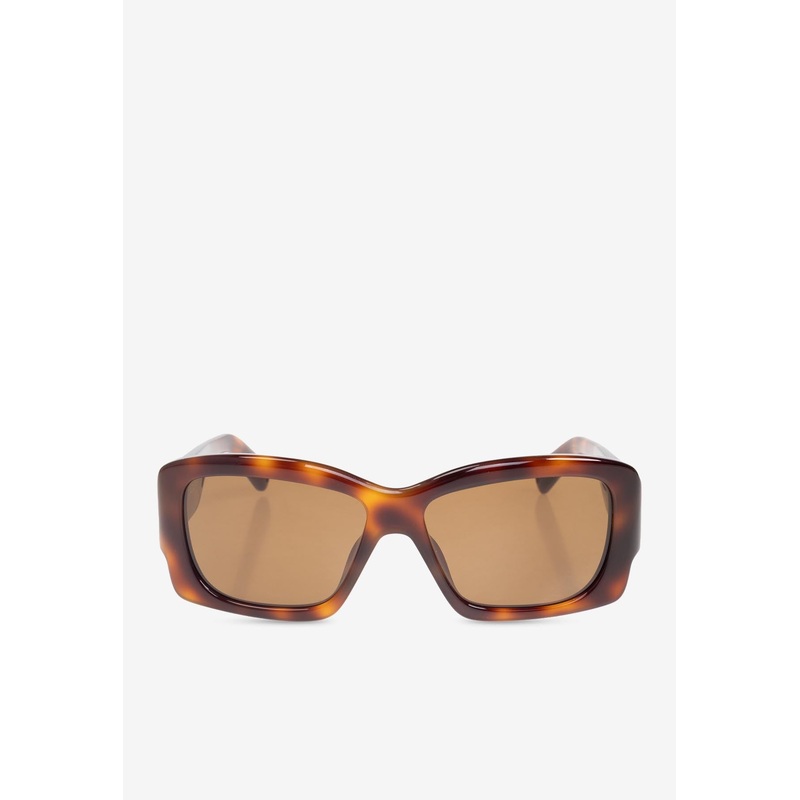 Croisier Square Sunglasses Brown Onesize