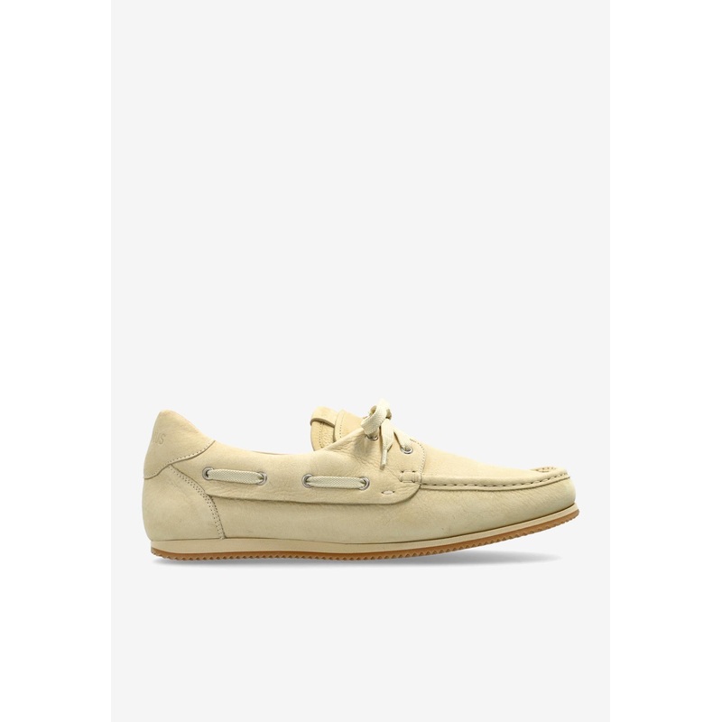 Les Batto Leather Loafers Cream mshoeseu_EU 40