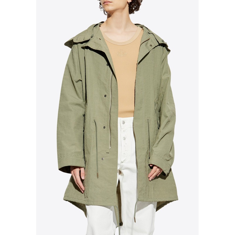 Monogram 72 Hooded Parka Green mrtwit_IT 48