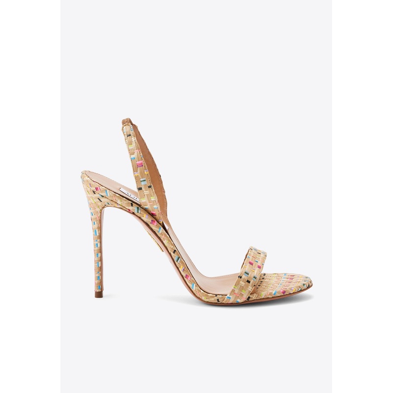 So Nude 105 Raffia Sandals Multicolor wshoeseu_EU 36