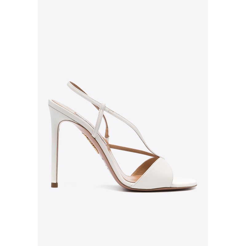 Sognare 105 Sandals in Nappa Leather White wshoeseu_EU 35
