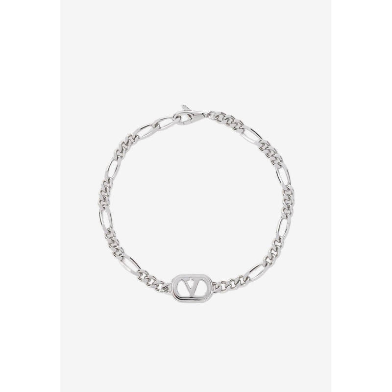 VLogo Ovalette Bracelet Palladium M