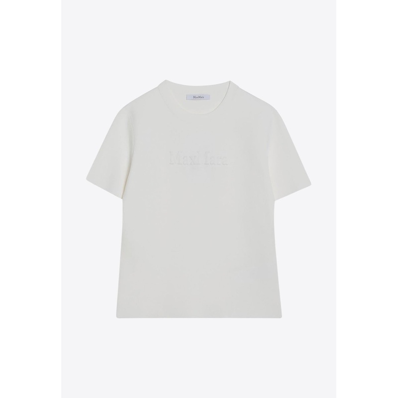 Adelio Logo Crewneck T-shirt White wrtwstd_XS