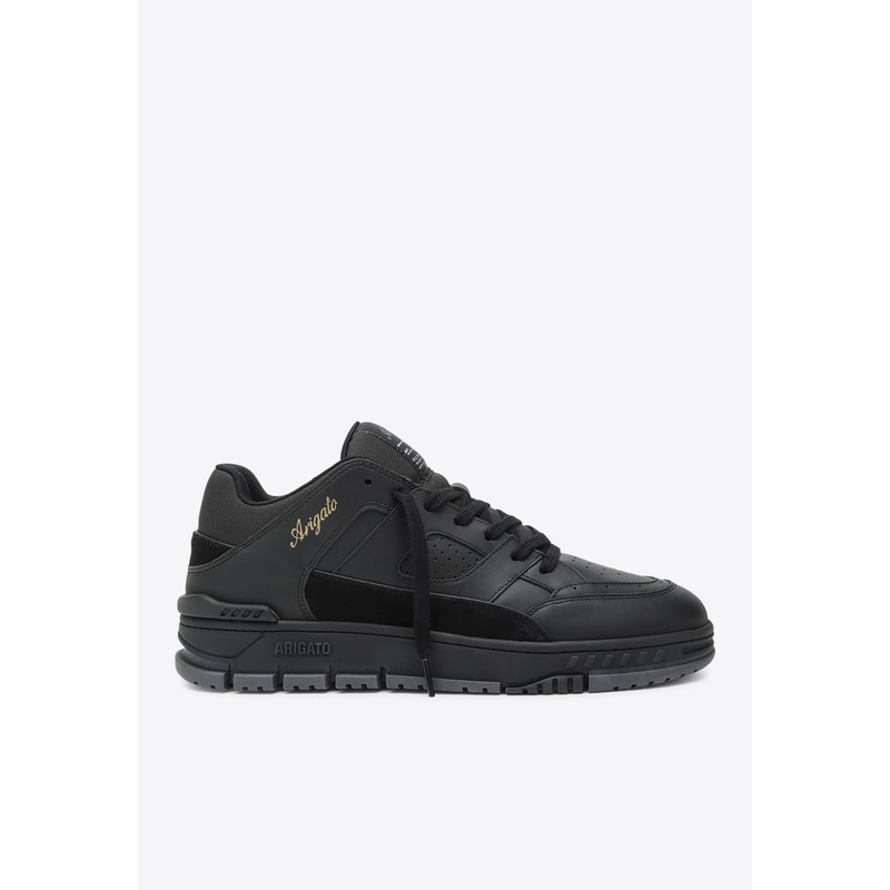 Area Lo Leather Low-Top Sneakers Black mshoeseu_EU 41