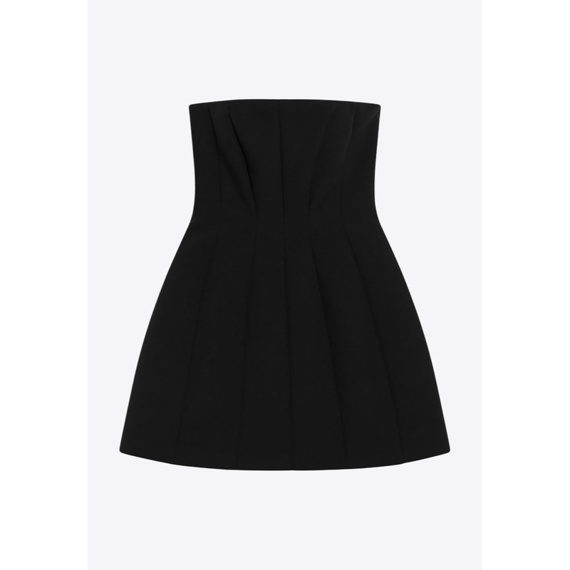 Betel Strapless Bustier Mini Dress Black wrtwit_IT 38