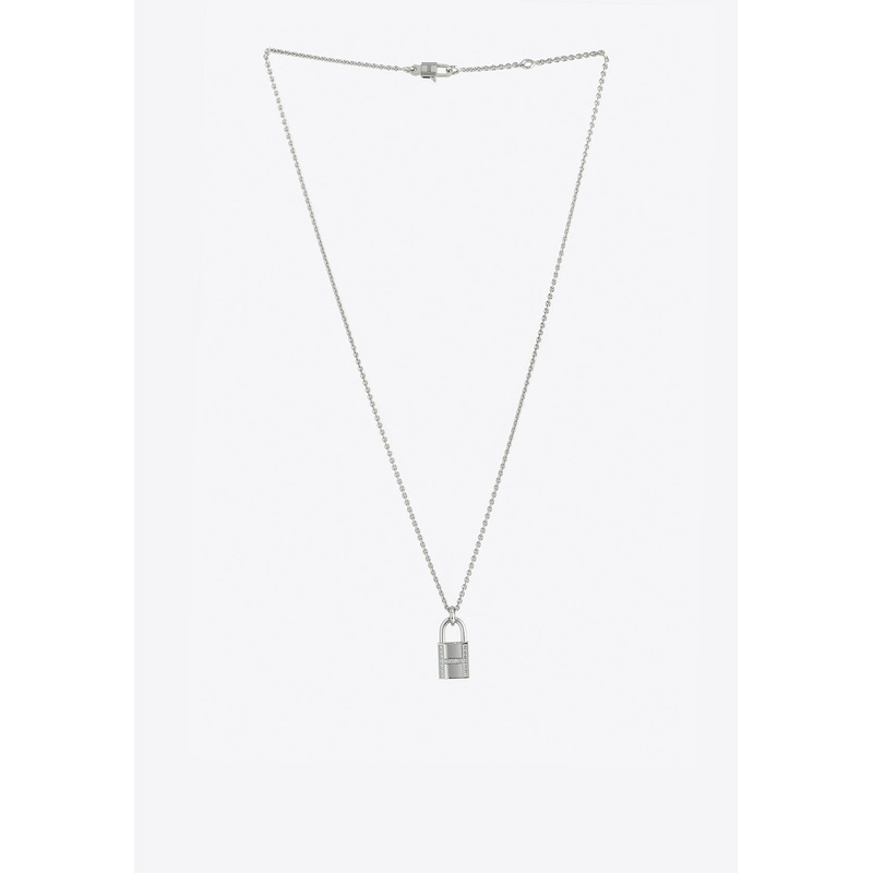 Kelly Cadenas Pendant Necklace in White Gold and Diamonds White Gold Onesize
