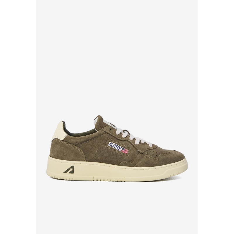 Medalist Suede Low-Top Sneakers Green mshoeseu_EU 40