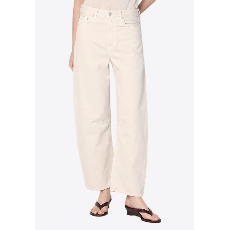 Miro Barrel-Leg Jeans Almond wrtwbottoms_24