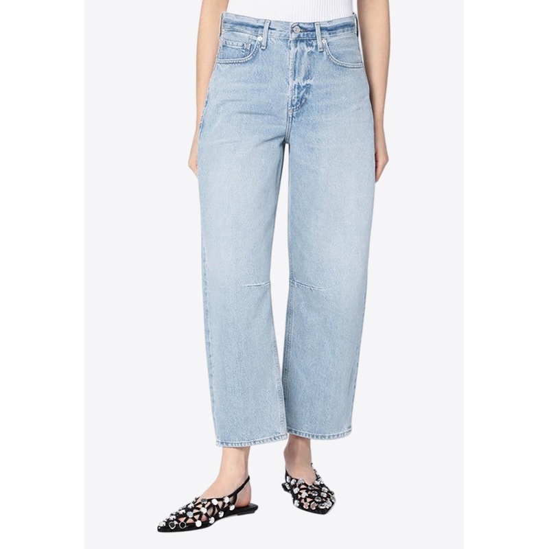 Miro Barrel-Leg Jeans Blue wrtwbottoms_24