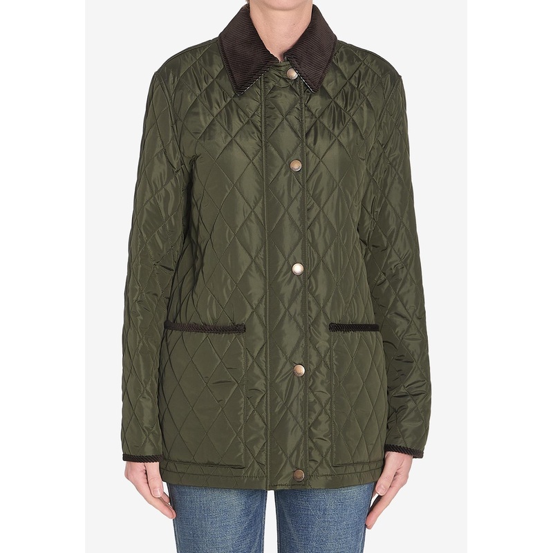 Quilted Country Jacket Green wrtwstd_XS