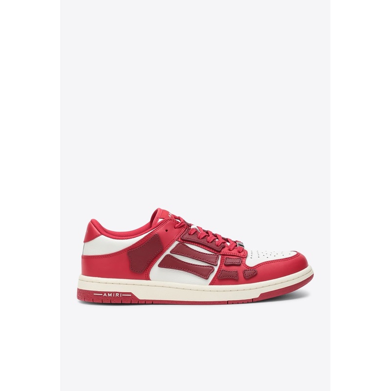 Skel Leather Low-Top Sneakers Red mshoeseu_EU 41