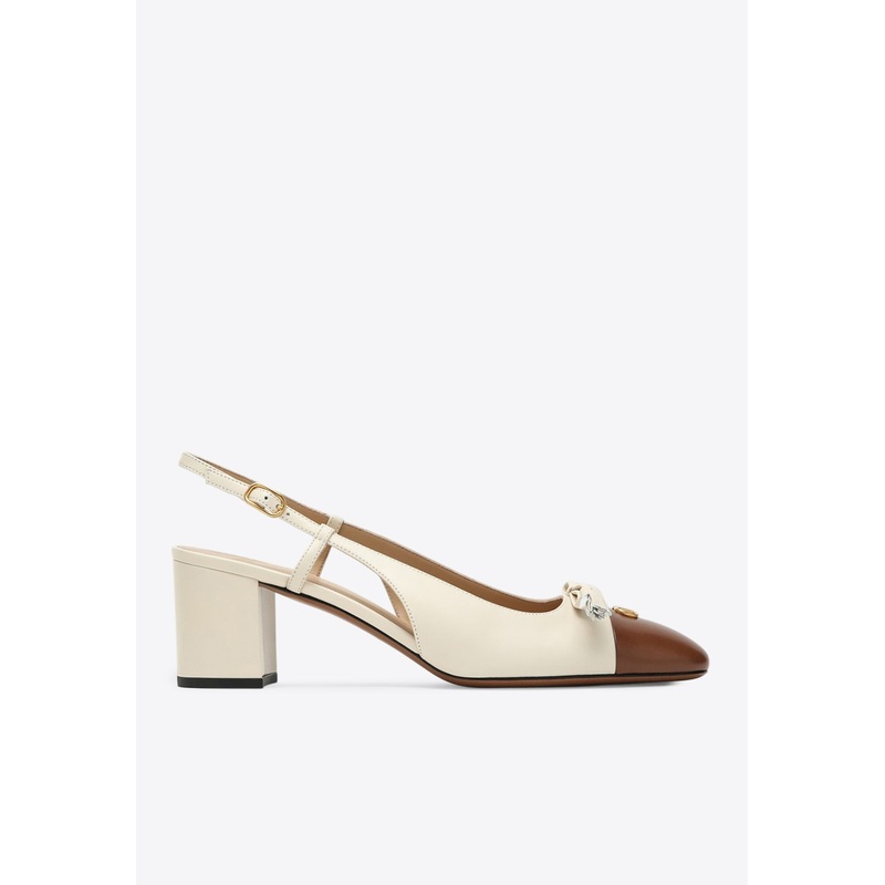 Valet Du Roi 60 Slingback Pumps Beige wshoeseu_EU 37
