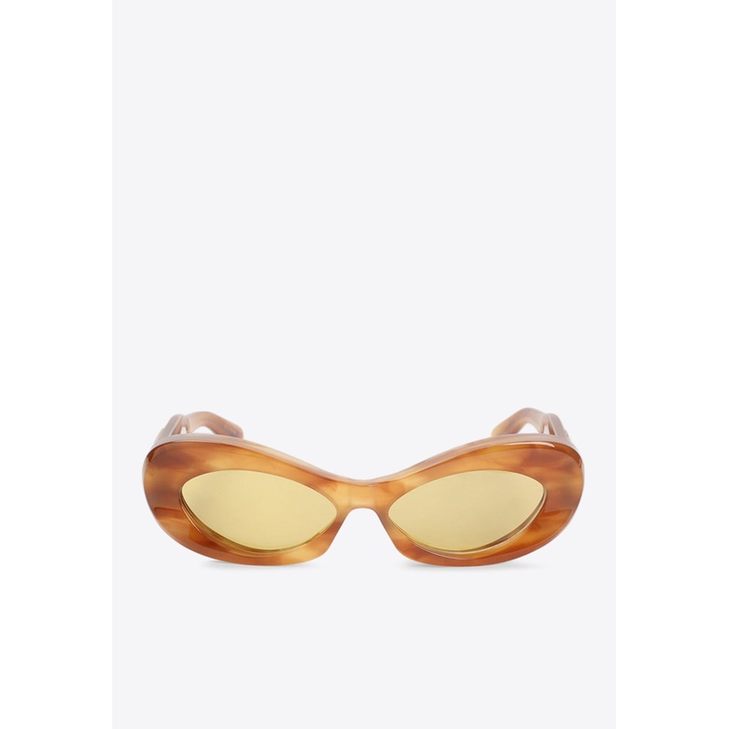 VLogo Oval Sunglasses Amber Onesize