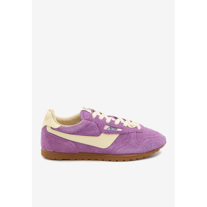 Windspin Suede Low-Top Sneakers Purple wshoeseu_EU 36