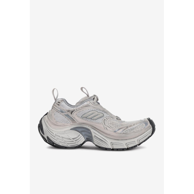 6XL Nylon and Mesh Low-Top Sneakers Gray wshoeseu_EU 36