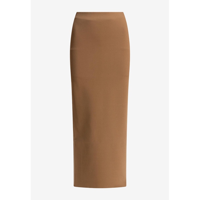 Alce Maxi Pencil Skirt Brown wrtwstd_S