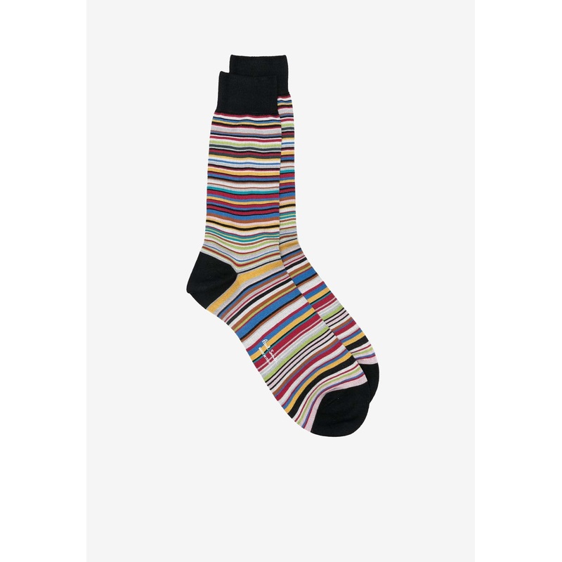 Signature Striped Socks Multicolor Onesize