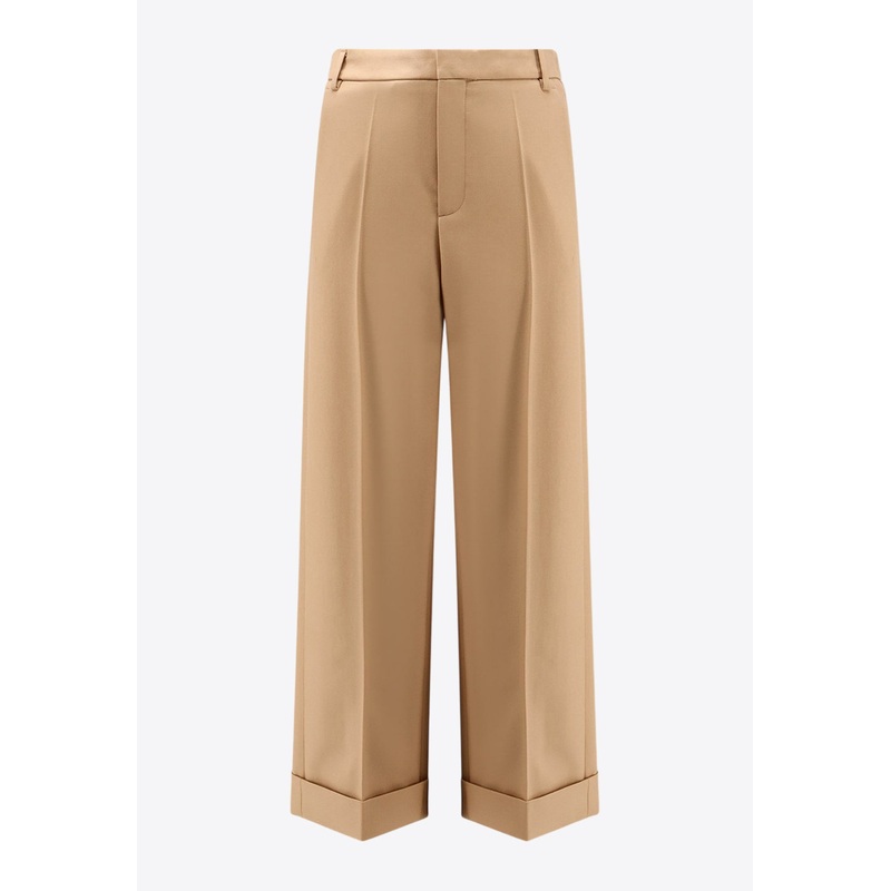 Wool Tailored Pants Beige mrtwit_IT 48