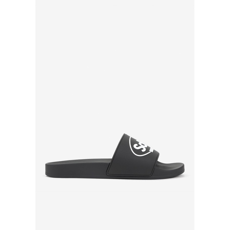 X Scholl Logo Pool Slides Black mshoeseu_EU 41