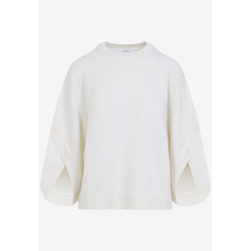 Ampex Botton Sweater White wrtwstd_XS