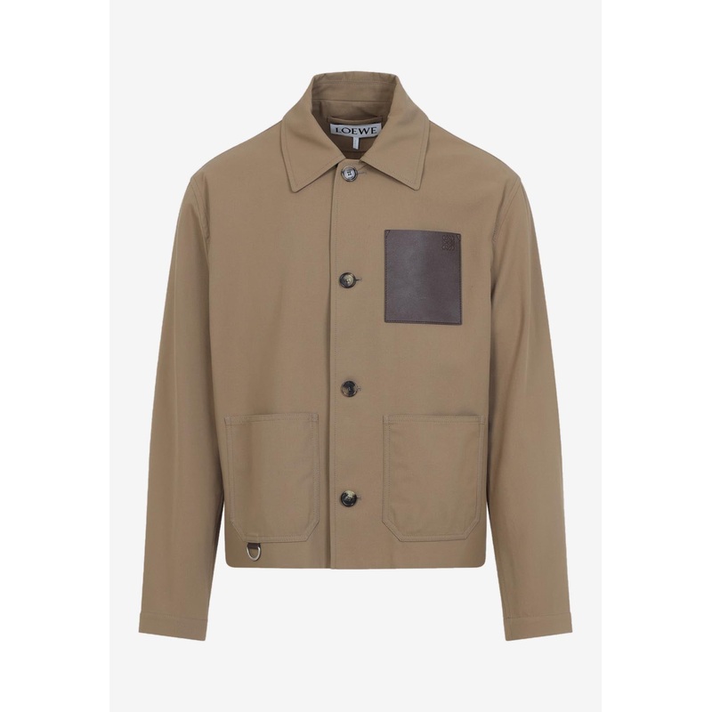 Anagram Buttoned Jacket Beige mrtwit_IT 48