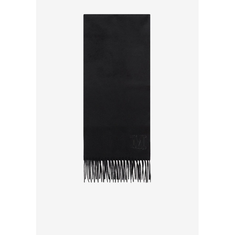 Dalia Cashmere Scarf Black Onesize