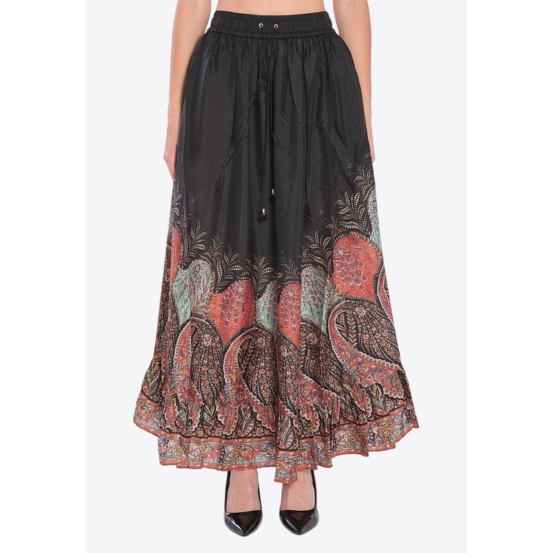 Rhiannon Ruffled Maxi Skirt Multicolor wrtwzimmermann_0