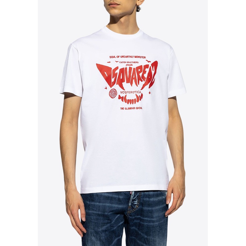 Bloody Logo Crewneck T-shirt White mrtwstd_S