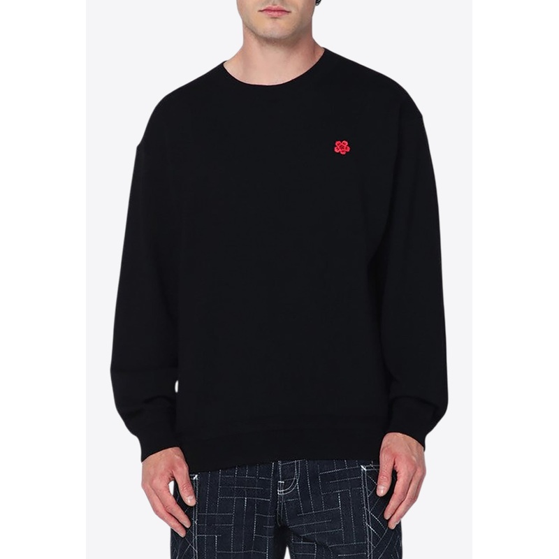 Boke Flower Wool Sweater Black mrtwstd_S