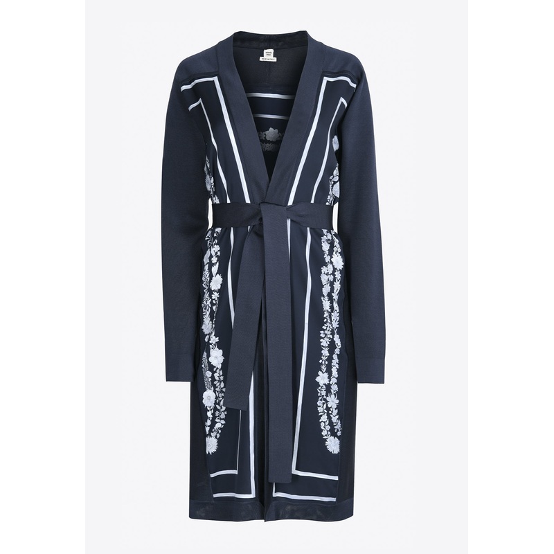 Brides de Gala en Fleurs Twillaine Cardigan Bleu Noir wrtwfr_FR 38