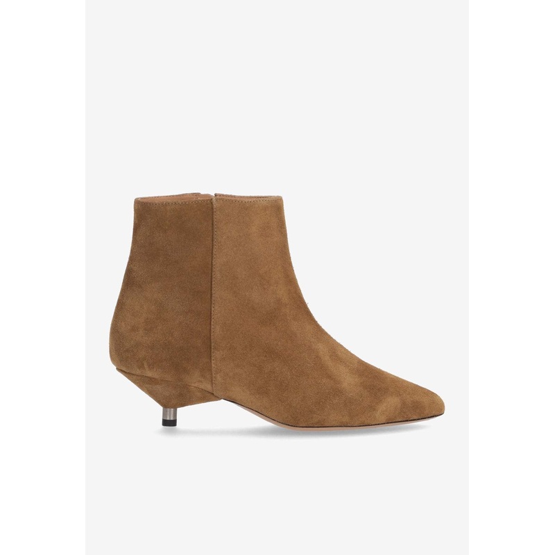 Eana 45 Suede Ankle Boots Brown wshoeseu_EU 36