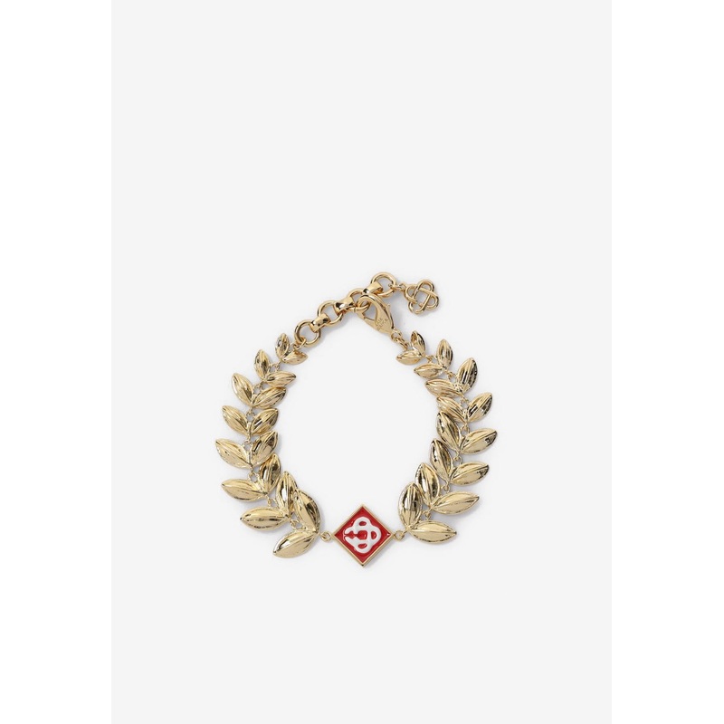 Laurel Leaf Bracelet Gold Onesize