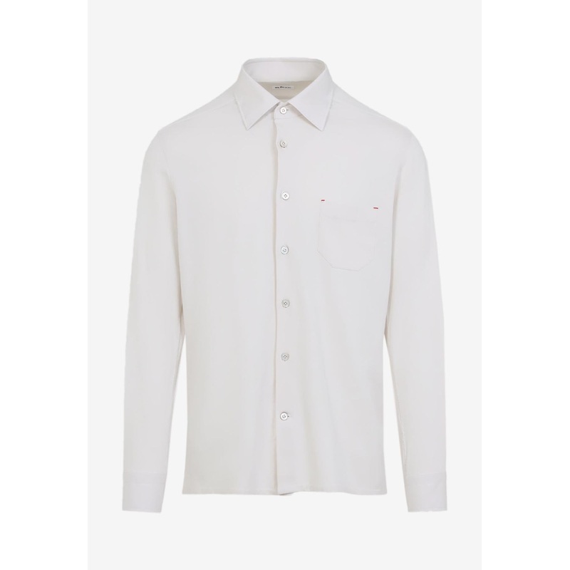 Nerano Long-Sleeved Shirt Gray mrtwshirtseu_EU 40