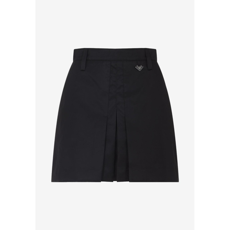 Triangle Logo Mini Skirt Black wrtwit_IT 38