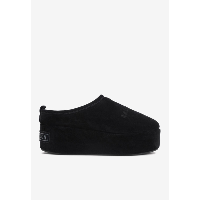 Alaska Platform Mules Black wshoeseu_EU 40