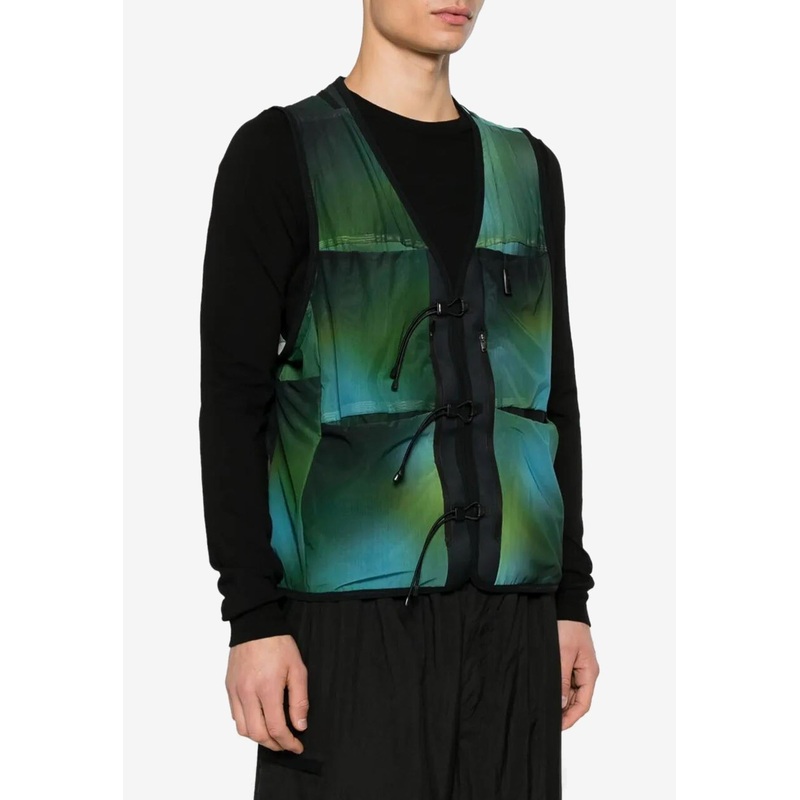 All-Over Print Mesh Vest Multicolor mrtwstd_S