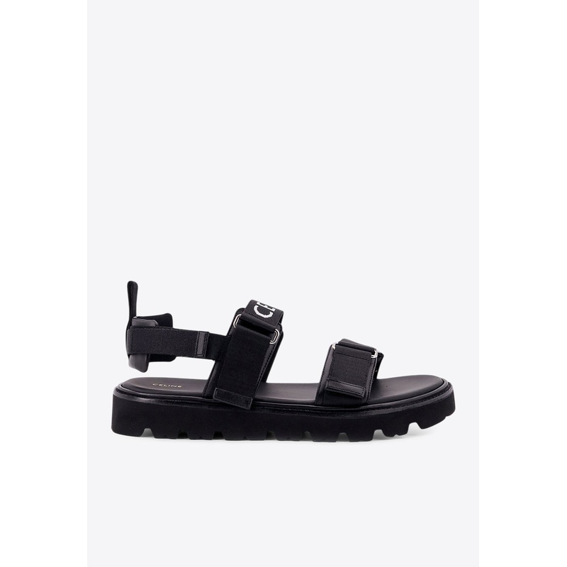 Billie Strappy Logo Sandals Black mshoeseu_EU 39
