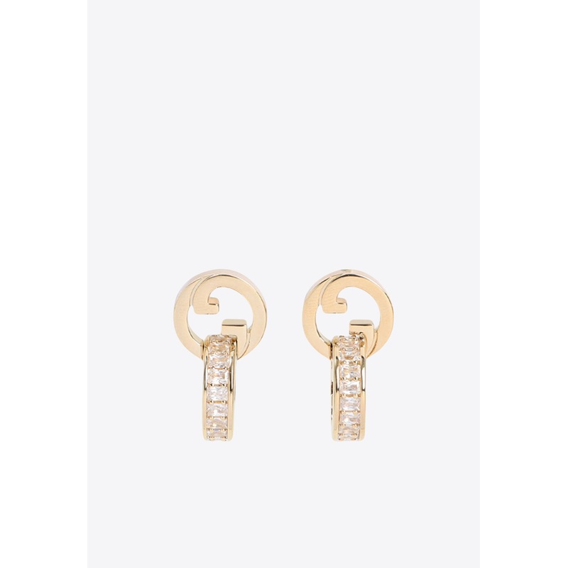 Blondie Crystal-Embellished Earrings Gold Onesize