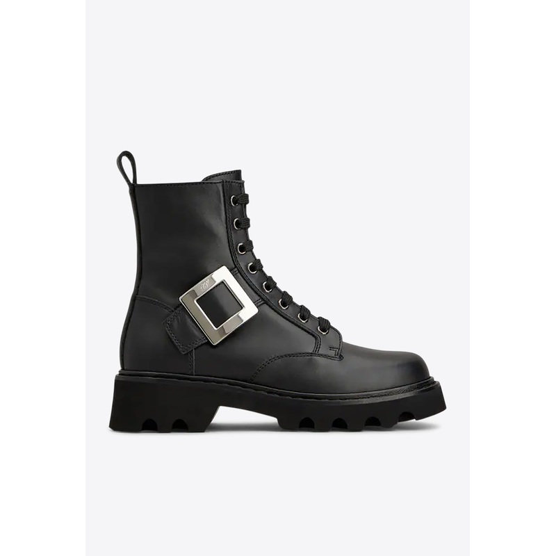 Viv’ Rangers Truck Ankle Boots Black wshoeseu_EU 36