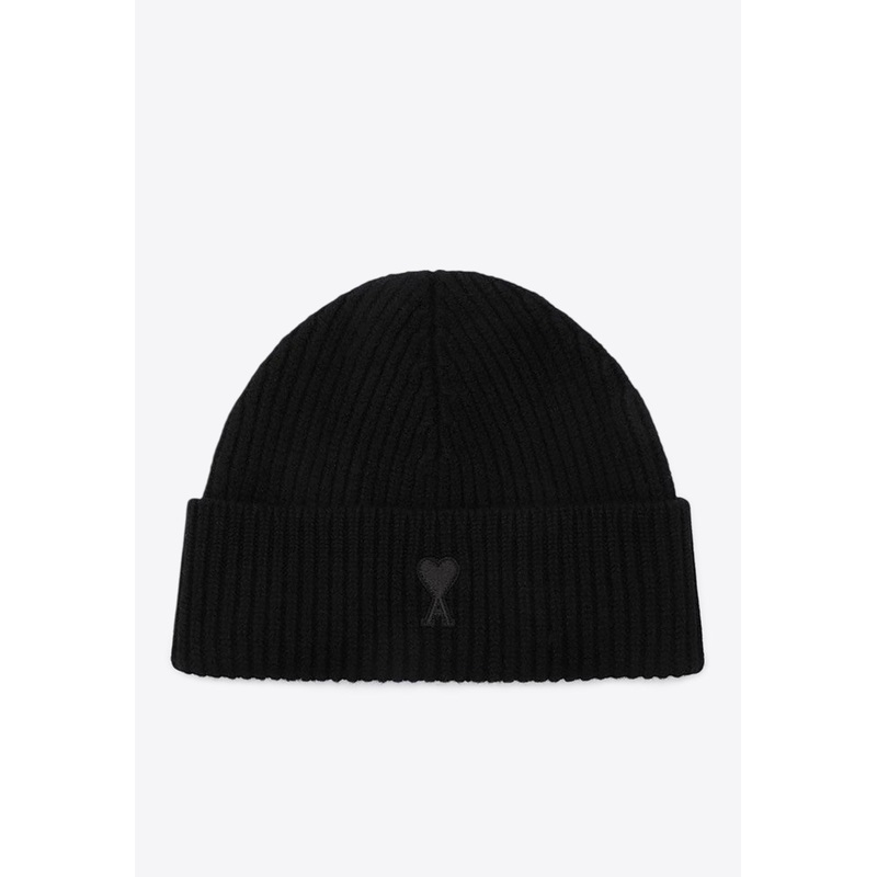 Ami De Coeur Wool Beanie Black Onesize
